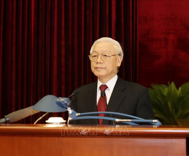 Phát biểu của Tổng Bí thư Nguyễn Phú Trọng bế mạc Hội nghị lần thứ 8 Ban Chấp hành Trung ương Đảng khóa XII